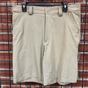 Under Armour Men’s Performance Golf Shorts – Size 32 – Khaki – 9” Inseam